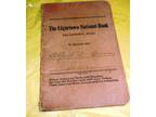 1924 Edgartown National Bank Book Handwritten Free Shipping