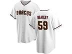 Jeremy Beasley Azirona Diamondbacks White Baseball Jersey