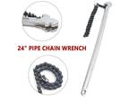 Heavy Duty Chain Wrench 24inch Handle 6.7'' Diameter Pipe