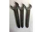 Set of 3 Vintage Bonney Water Pump Wrenches 1-3/16”