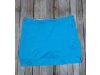 Loudmouth Ladies Golf Skort Skirt Size 14 Blue Side Zipper
