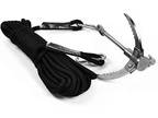 Claw Grappling Hook with 10m/33ft 8mm Auxiliary Rope
