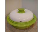 Range Mate Round Nonstick Microwave Cook Grill Steam Lime