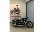 2022 Triumph Bonneville T100 Jet Black Motorcycle for Sale