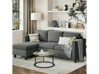 Modern Couch 3-Seat Convertible Sectional Sofa with Chaise