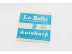 Vintage Single La Bella Auto Harp String - B Model -