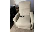 Tan electric Power lift recliner: to help people who can’t