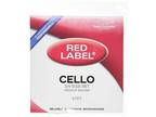 Super Sensitive Red Label 6105 Cello String Set 3/4