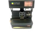 Vintage Polaroid 600 Land Camera Sun 640 Camera w/ Strap