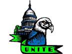 30 Custom Green USA Unite Eagle Art Personalized Address