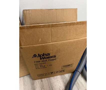 Alpha Works Fogger Machine is a Cleaning &amp; Vacuumings for Sale in Lauderdale Lakes FL