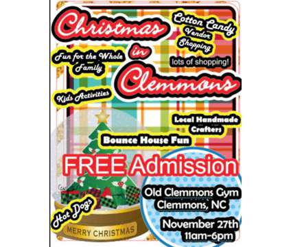 Community Fair- Christmas in Clemmons is a Celebrations listing in Clemmons NC
