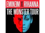 FRONT ROW - Eminem and Rihanna in Comerica Park August 22nd
