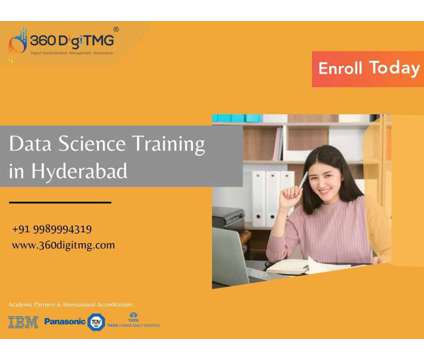 Data Science Training In Hyderabad - 360DigiTMG is a Technology Classes service in Hyderabad AP