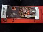 4 club tickets Bengals vs Colts. August 28th -