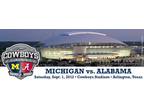 NCAA Suites for Sale: Alabama vs Michigan 9/1 at Cowboys Stadium