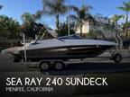 2016 Sea Ray 240 Sundeck Boat for Sale