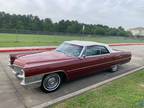 1965 Cadillac DeVille Convertible 429 Red w/White
