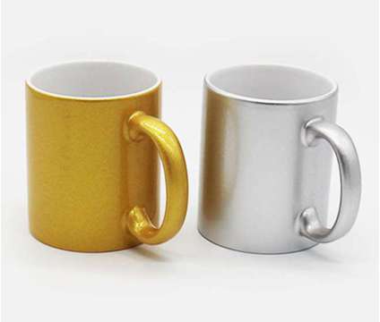 Golden and Silver Coffee Mug with Customization is a Other Appliances for Sale in New Delhi DL