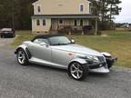 2001 Plymouth Prowler Silver with trailer Gray