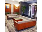 Dallas, Herculite Glass Entry, Stained Concrete Reception
