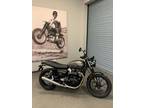 2022 Triumph Street Twin Matte Ironstone Motorcycle for Sale