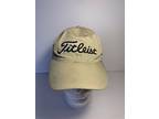 Titleist Foot Joy FJ Tan Golf Hat Cap Adjustable