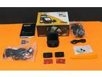 Rexing V1P PLUS Front and Rear Camera Dash Cam with 32GB SD