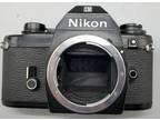 Nikon EM 35mm SLR Film Camera Body - For Parts Not Working -