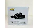 4K Ultra HD FHD With Night-Shot Video Camera Digital Camera