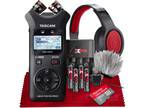 Tascam DR-07X Stereo Handheld Digital Audio Recorder with