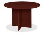Lorell Conference Table, 1" Round Top, 42" Dia X 29" H