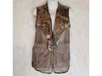 Game Winner Womens Hunting Vest Multicolor Real Tree Camo