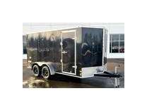 2022 haulmark 7x14ta - 7 int cargo trailer - black