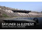 Bayliner 16 Element Deck Boats 2018
