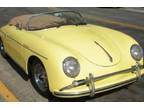 1957 Porsche 356 Convertible Yellow
