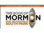 Book of Mormon - June 21 - 8:00 PM - 2 Tickets - First Row in Balcony -