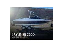 23 foot bayliner capri series 2350