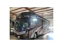 2018 fleetwood discovery lxe 40e bath and a half with motorcycle lift 41ft