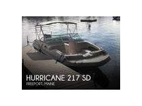 Hurricane 217 sd deck boats 2002
