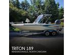 Triton TX 189 DCF Walleye Bass Boats 2001