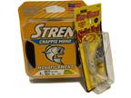 Stren Crappie Mono fishing line 4lb 200 yard spool Gold &