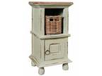 Sunset Trading Cottage Transitional Wood End Table with
