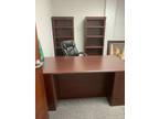GUC Cherry Wood Office Furniture Desk Set - Willing to