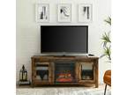 Antique Electric Fireplace TV Stand for TV's Up to 65''