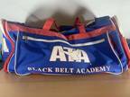 Large ATA Duffle Gear Bag Black Belt Academy Taekwondo