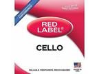 Red Label Cello D String 1/2 Size Medium