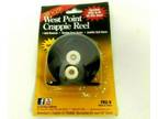 West Point Crappie Reel with 6# High-Visibility Line Audible