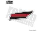 Tennessee State Thin Red Line Decal TN Firefighter Fire