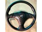 Toyota Supra Celica Black Steering Wheel MR2 JZA80 MK4 OEM
